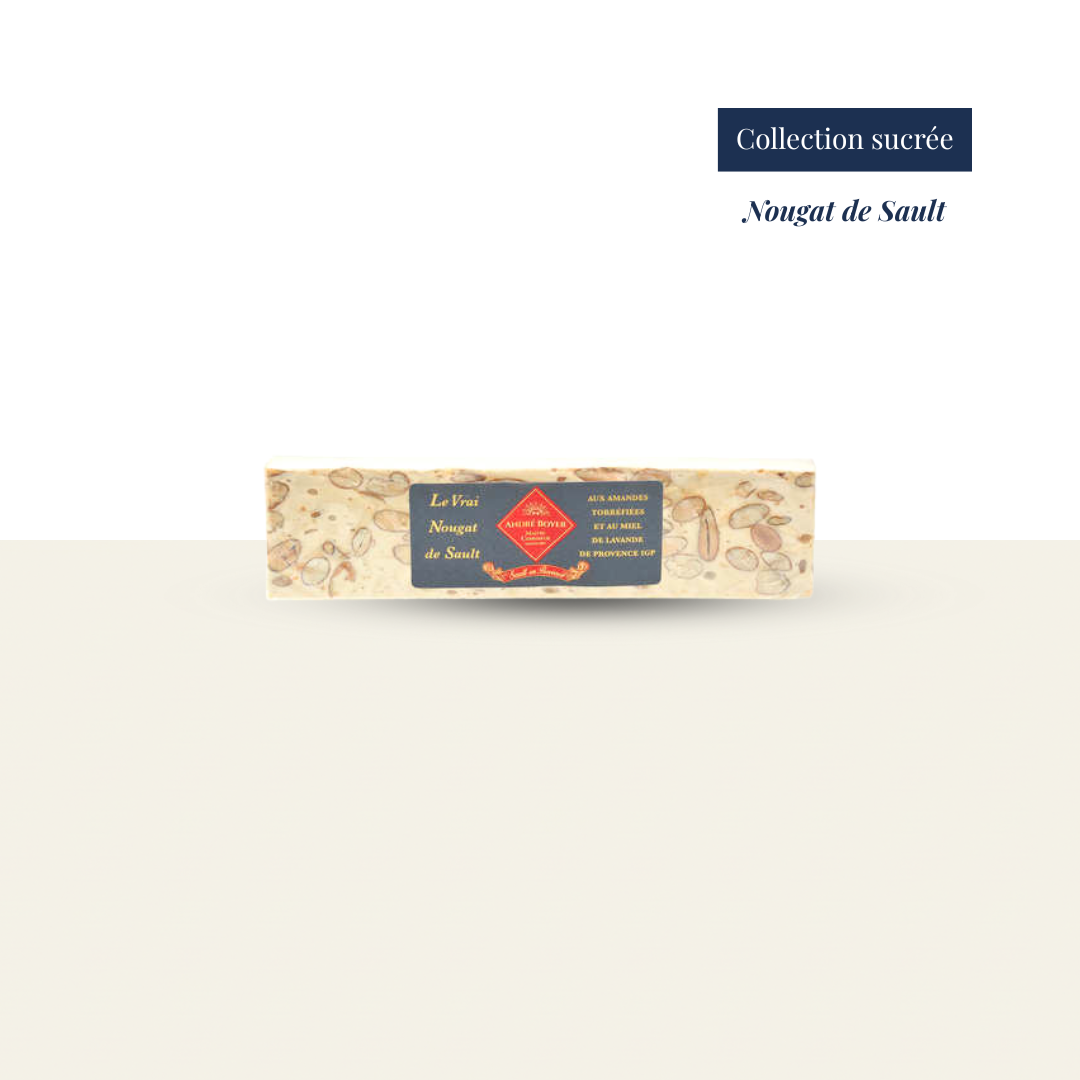 Vrai Nougat Montelimar Boyer France Gastronomie Livraison Touristes Paris Coffret cadeau artisanal 