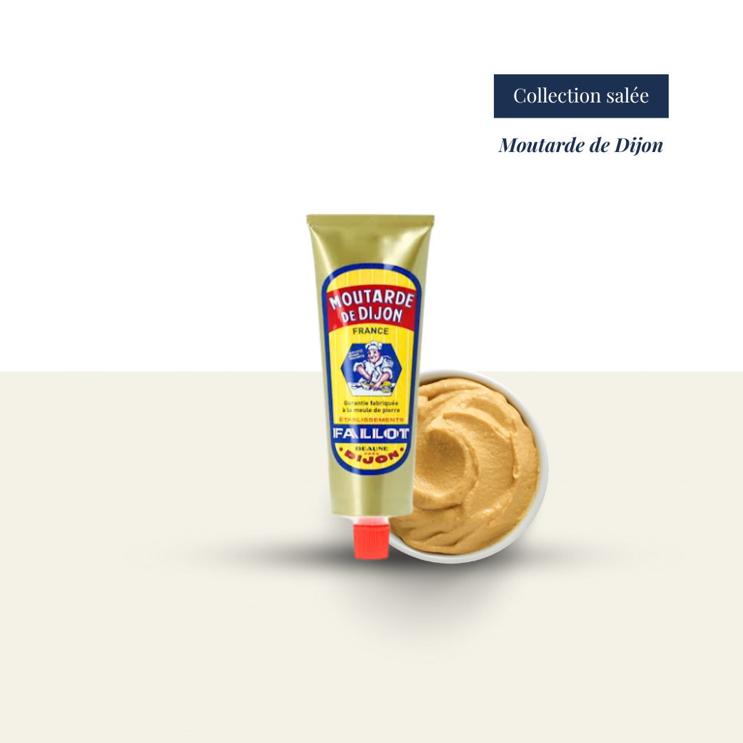 Fallot Moutarde Tube France Gastronomie Livraison Touristes Paris Coffret cadeau artisanal Authentique