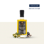 Huile olive, AOP, Provence, truffe, noire, melanosporum, bouteille 10 cl, 100ml France Gastronomie Gourmetise Livraison Touristes Paris
